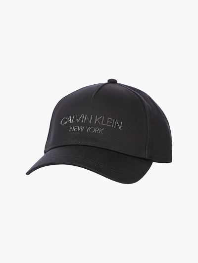 Calvin Klein Táskák & Kiegészítők HU474115 | Calvin Klein Cotton Twill Férfi Sapka Fekete